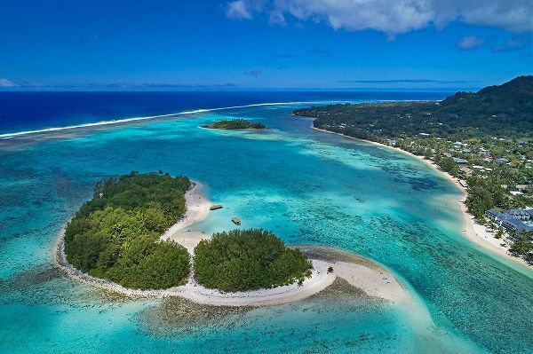 Koromiri Island-Muri Lagoon-Rarotonga-Cook Islands-South Pacific